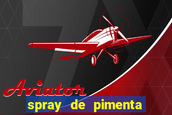 spray de pimenta profissional policial - espargidor 750ml